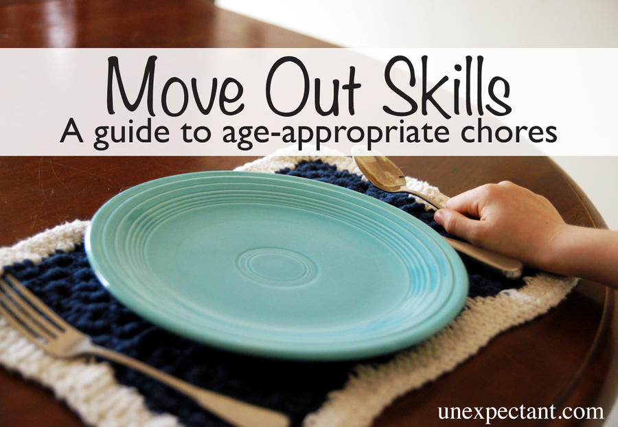 MoveOutSkills: A guide to age-appropriate chores